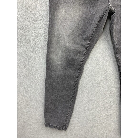 Man Boohoo Man Denim Jeans Men's Size 46x29  Button Fly Factory Distressed - Picture 11 of 15